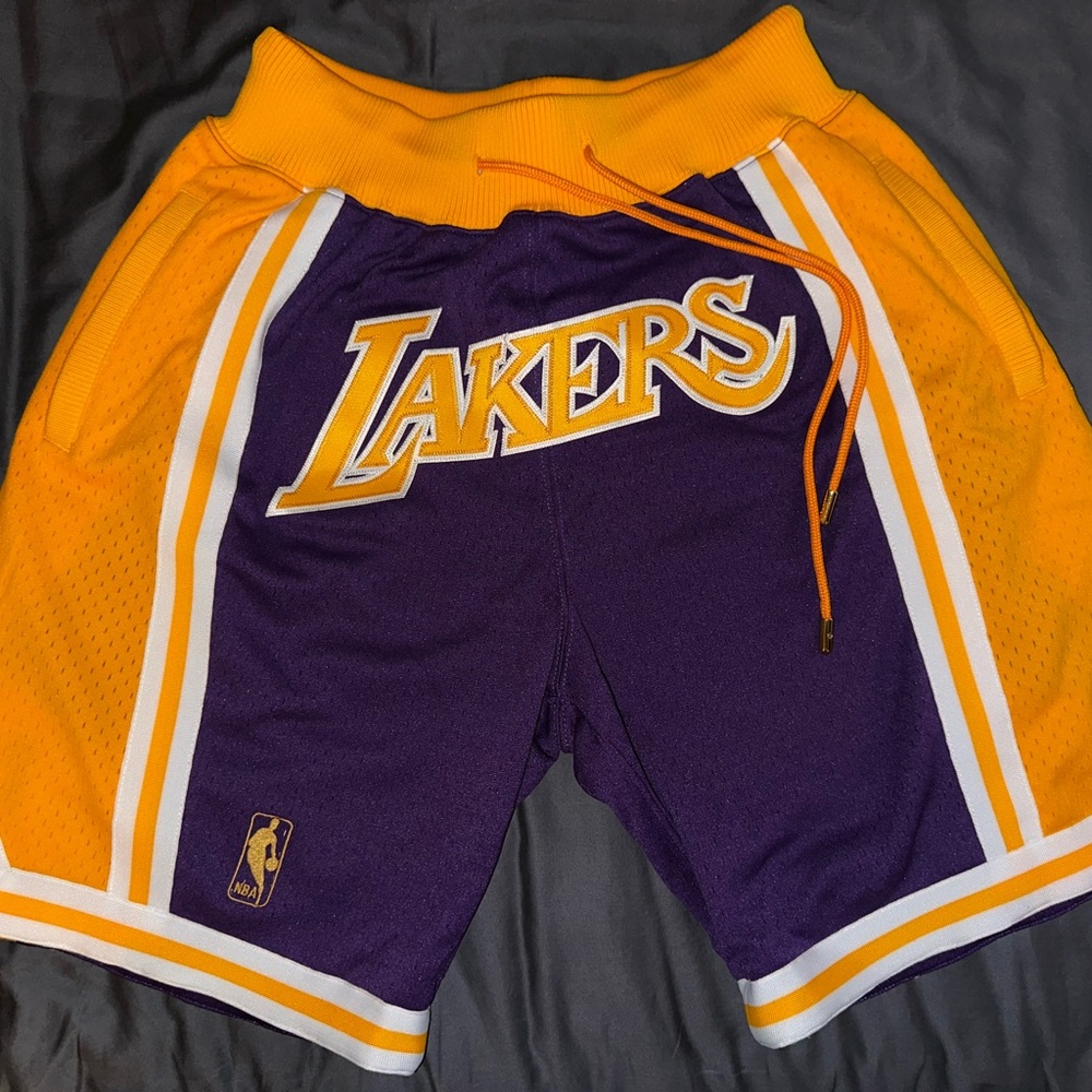 Mitchell & Ness Just Don Lakers Shorts